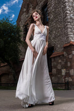 Load image into Gallery viewer, Wedding dress, lace, shiffon, greek dress